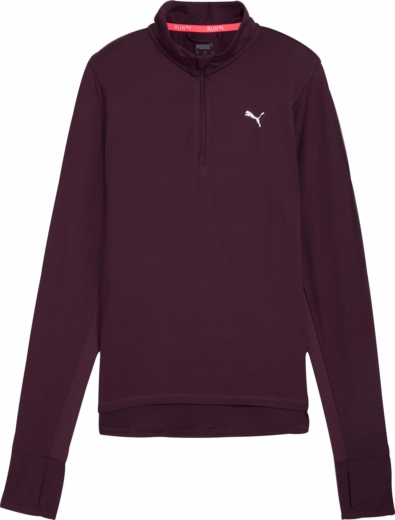 storage room Puma Favourite Half Zip Long Sleeve Womens Running Top - Purple