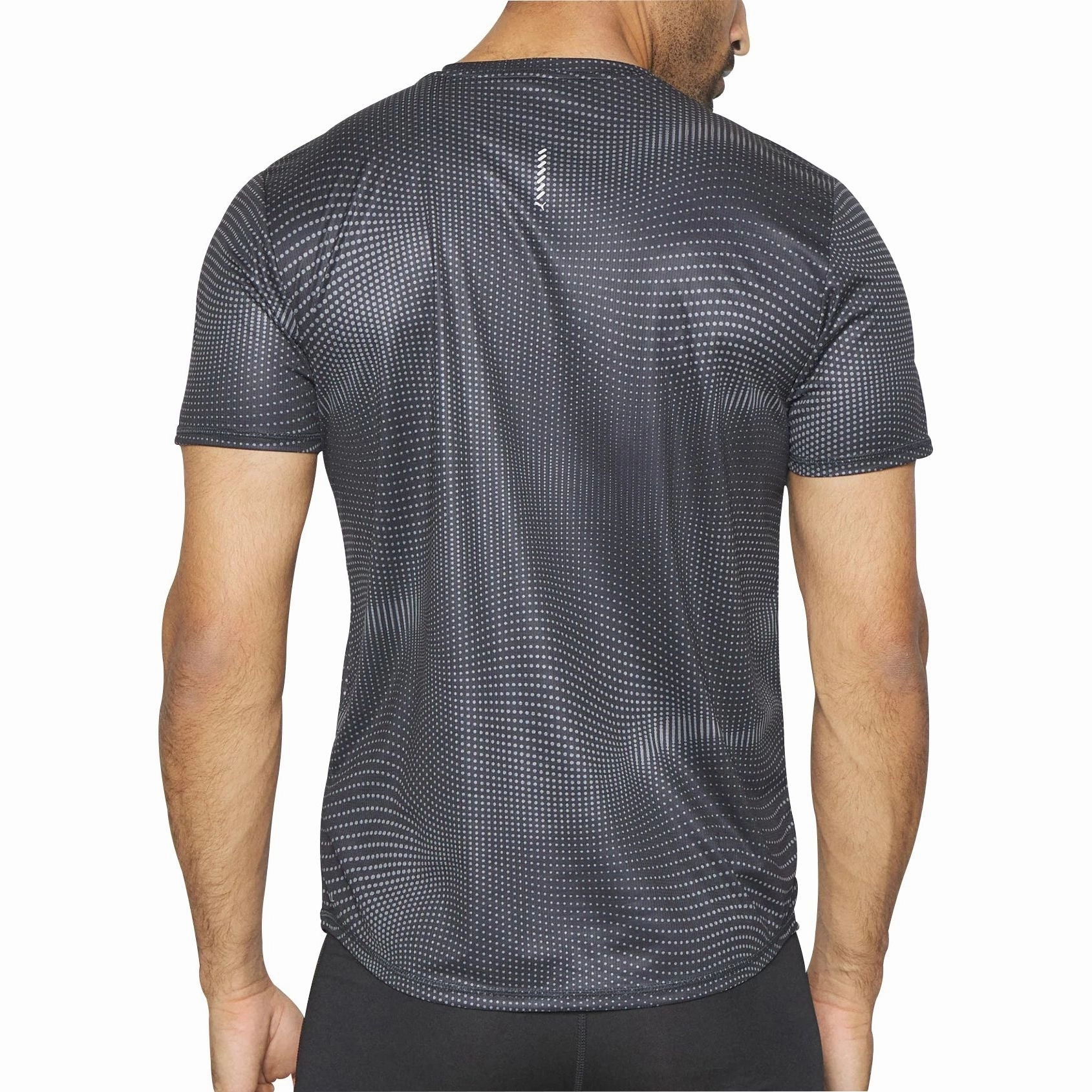 Puma Favourite Short Sleeve Mens Running Top - Black Comfy Choice