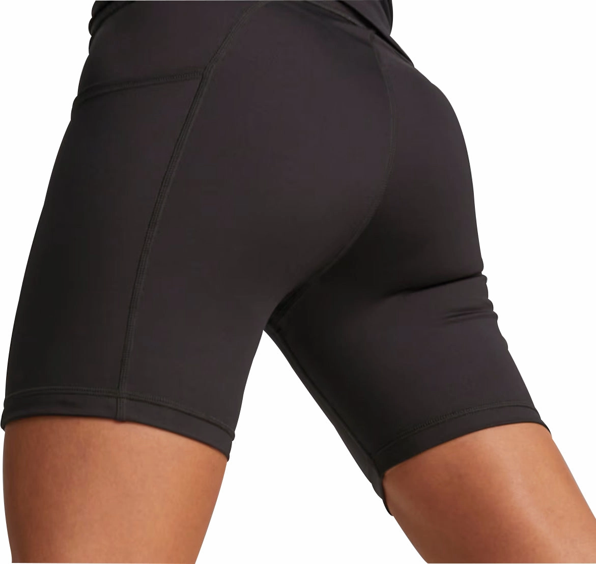 Puma Fit 5 Inch Womens Short Training Tights - Black Preppy look