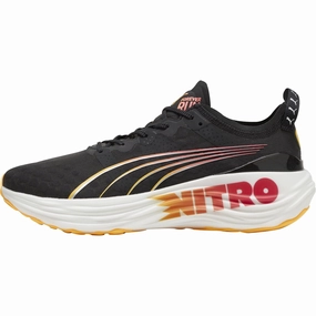 Minimal Build Puma ForeverRun Nitro Mens Running Shoes - Black