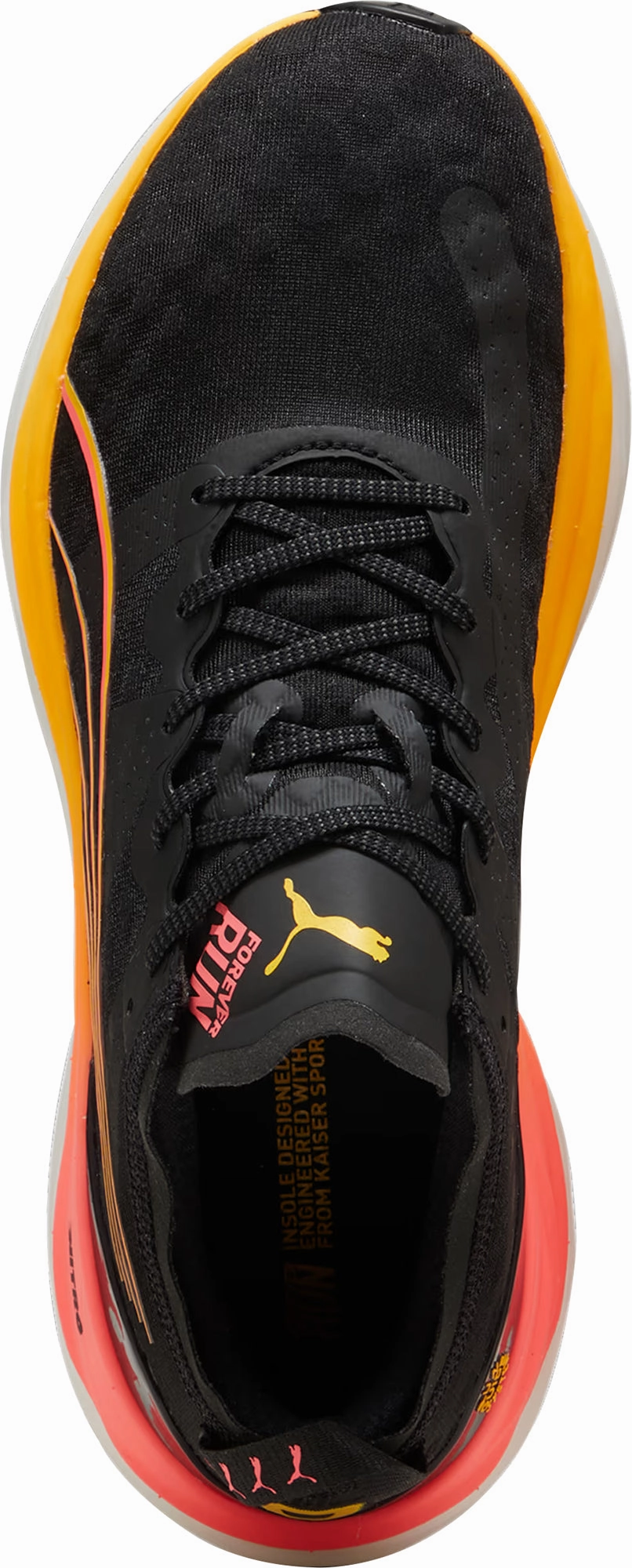 Puma ForeverRun Nitro Mens Running Shoes - Black Water Resistant Technology