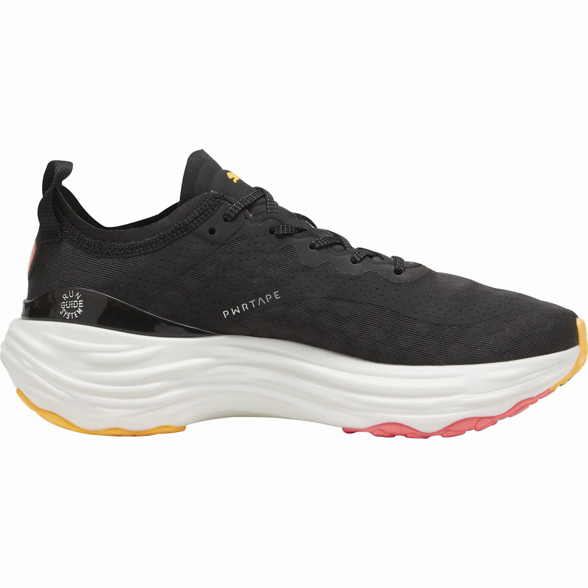 Puma ForeverRun Nitro Womens Running Shoes - Black Moisture Wicking Liner Anti Fatigue Technology