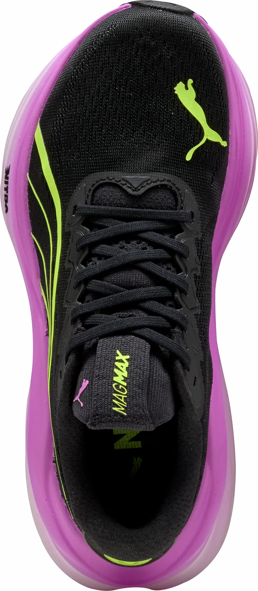 Puma MagMax Nitro Womens Running Shoes - Black arctic - themed running option carbon - fiber shoes