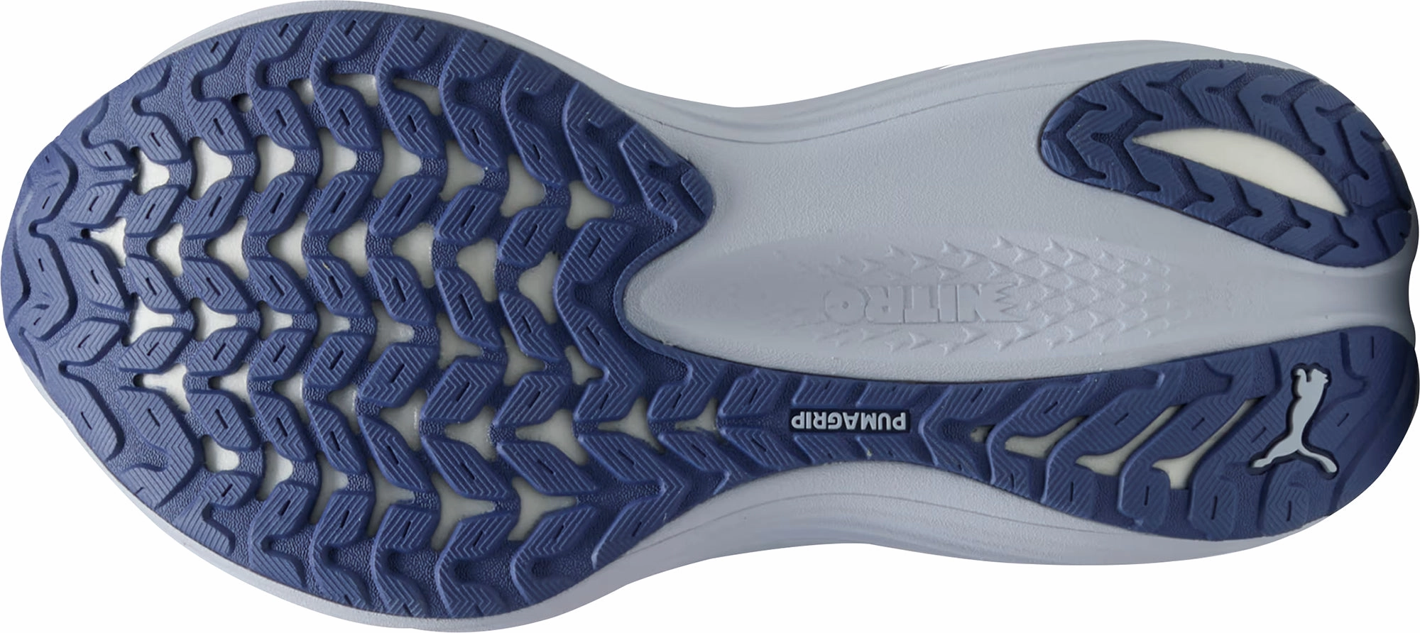 Comfort Stretch Puma MagMax Nitro Womens Running Shoes - Blue