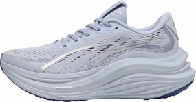 TPU Stability Shank Responsive Forefoot Flex Puma MagMax Nitro Womens Running Shoes - Blue