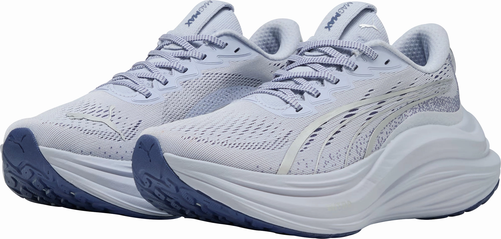 Puma MagMax Nitro Womens Running Shoes - Blue Trail Running Endurance