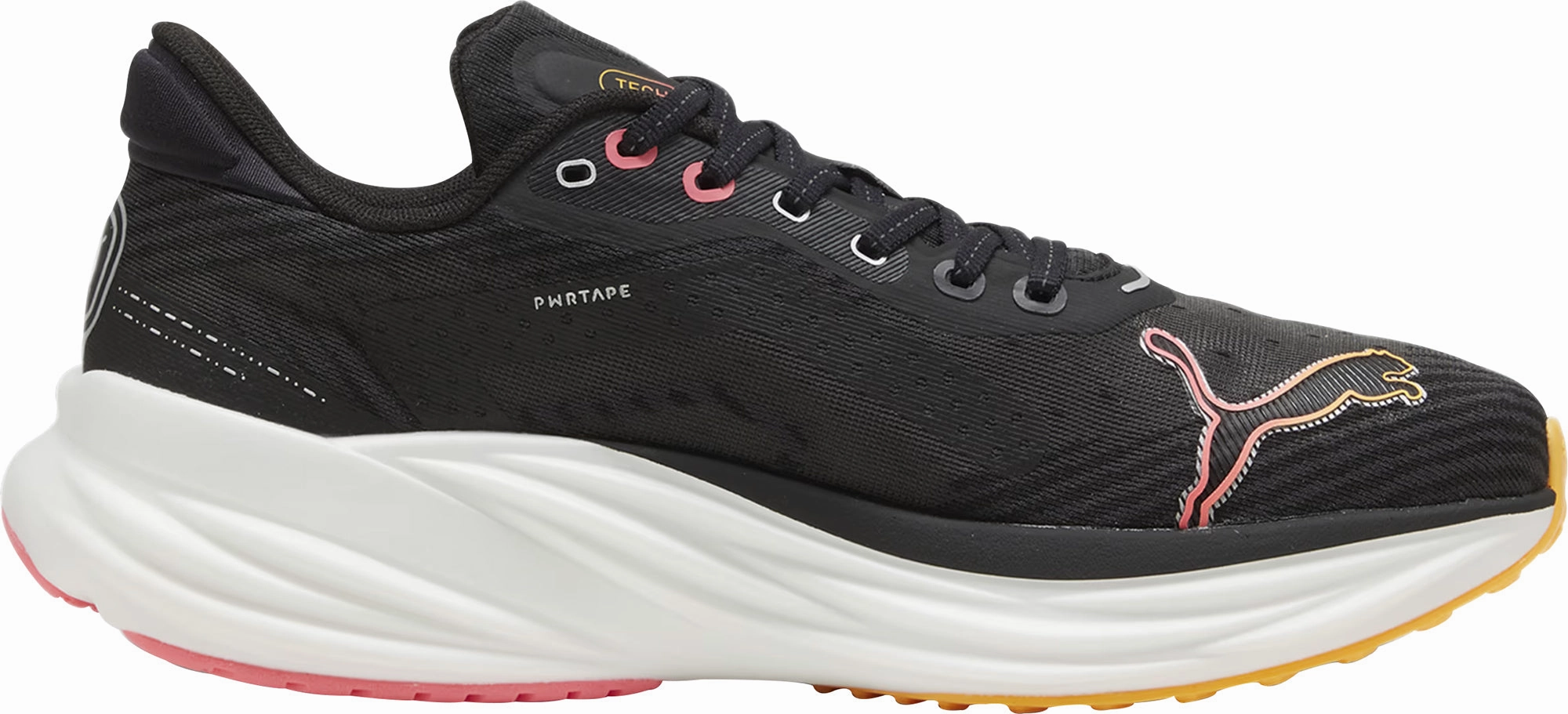 Puma Magnify Nitro 2 Tech Mens Running Shoes - Black Multipurpose