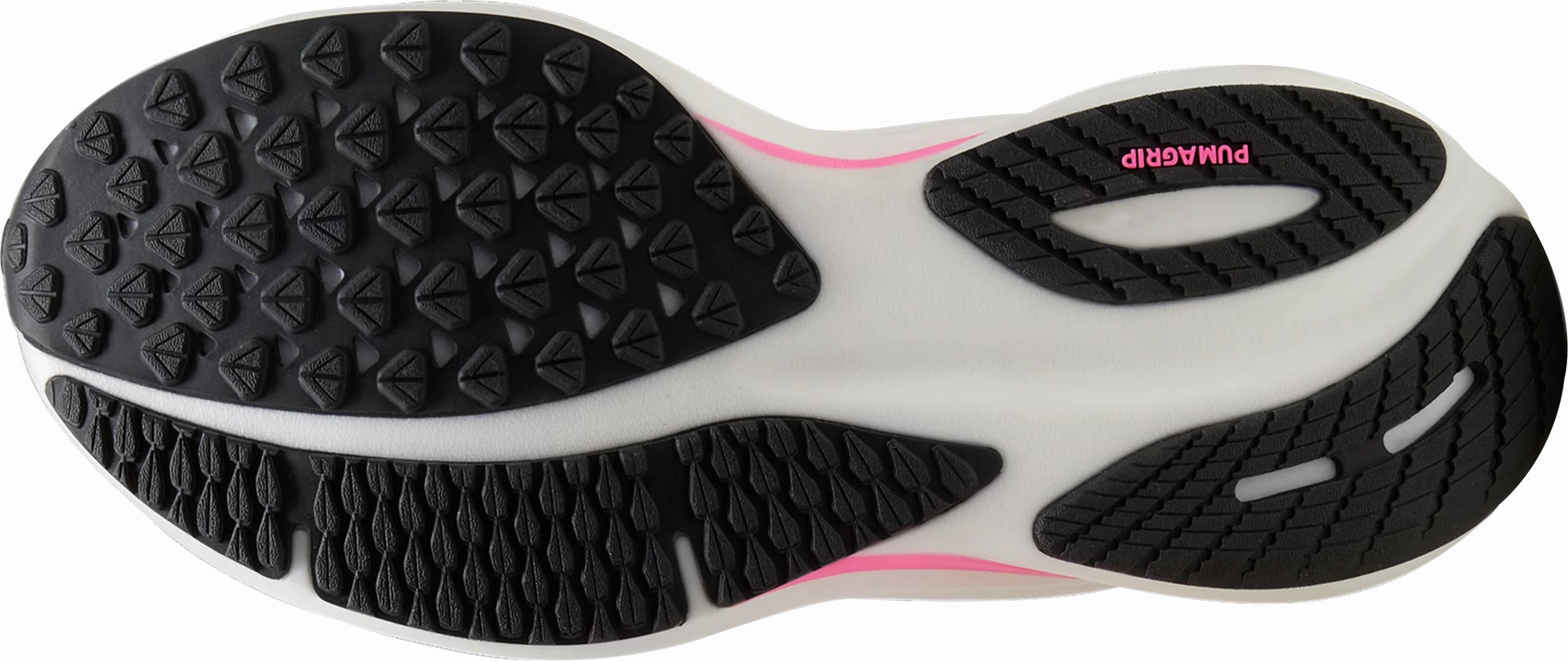 Puma Magnify Nitro 2 Womens Running Shoes - White Multi Density Sole