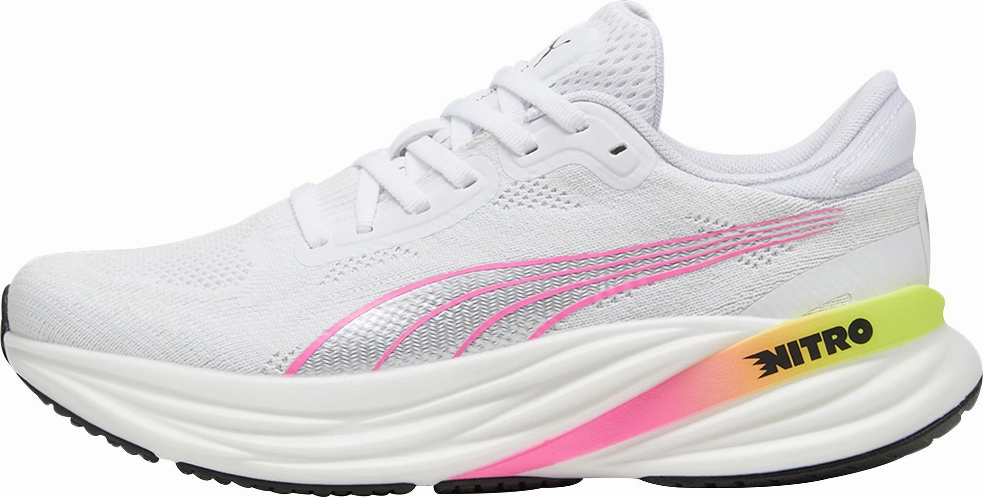 Puma Magnify Nitro 2 Womens Running Shoes - White Day Out indoor shoes