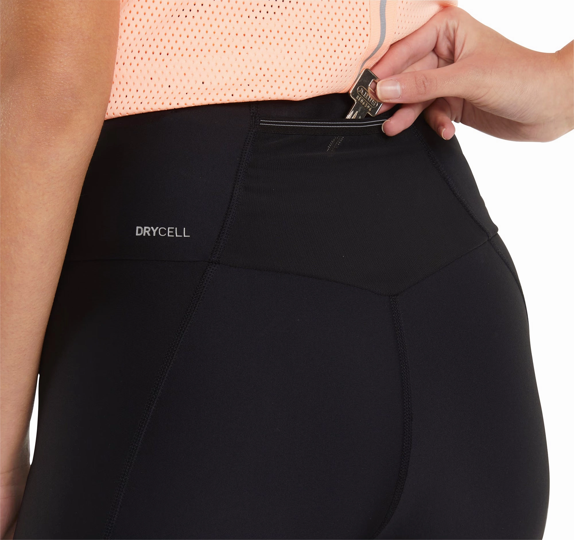 Cooling Effect Puma Marathon 6 Inch Womens Short Running Tights - Black