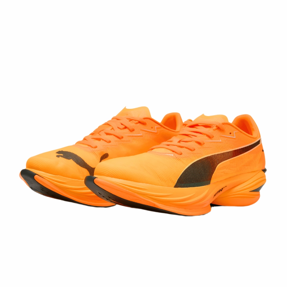Foot - care PUMA Men's Fast-R NITRO Elite 3 Running Shoes in Heat Fire/Sun Stream AW25