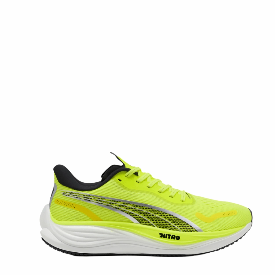 Gorgeous appearance Puma Men's Velocity NITRO 3 Running Shoes in Yellow Alert/PUMA Black SS25