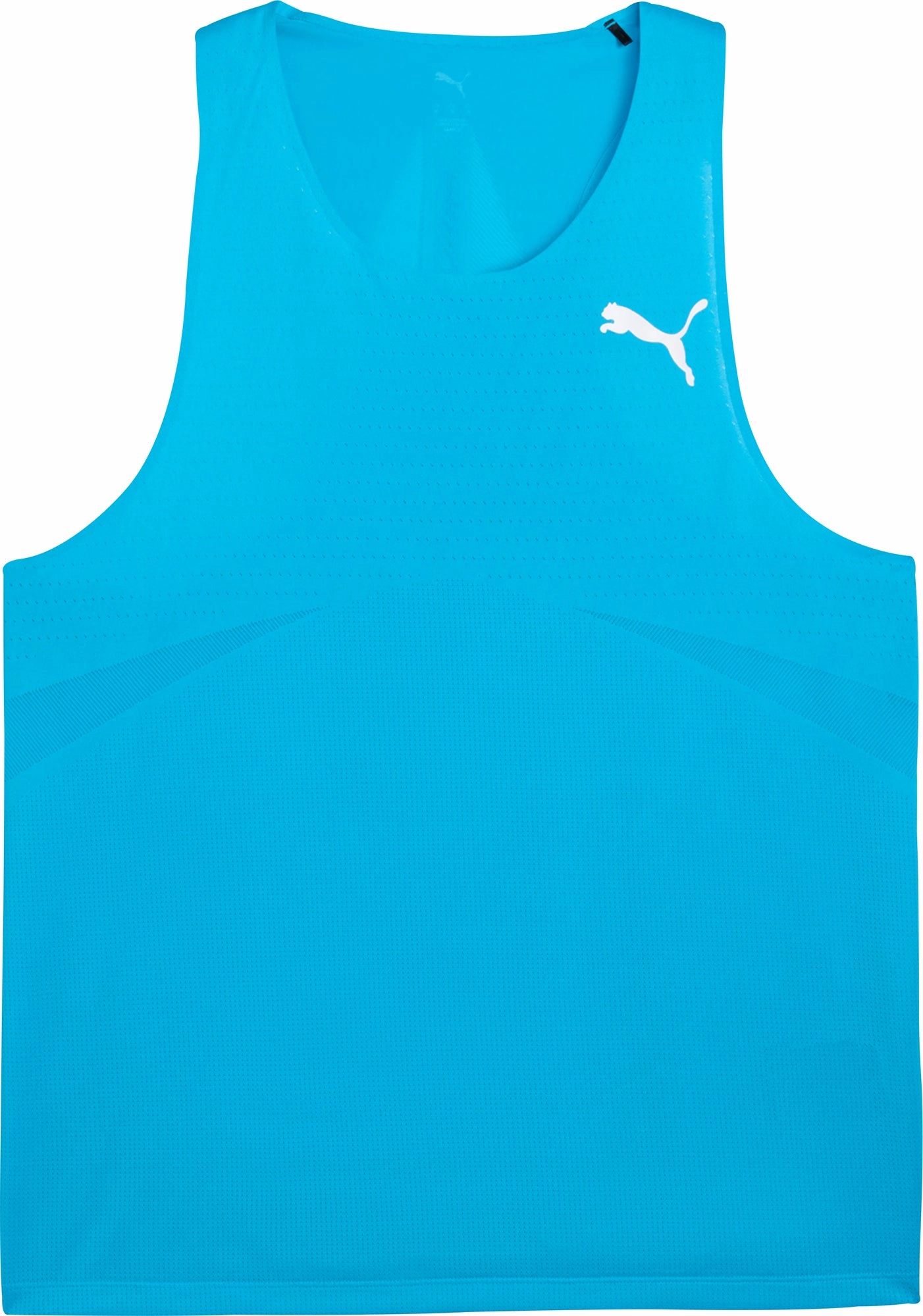 Hypoallergenic Lining ideal for spring Puma Raceday Ultraspun Mens Running Vest - Blue