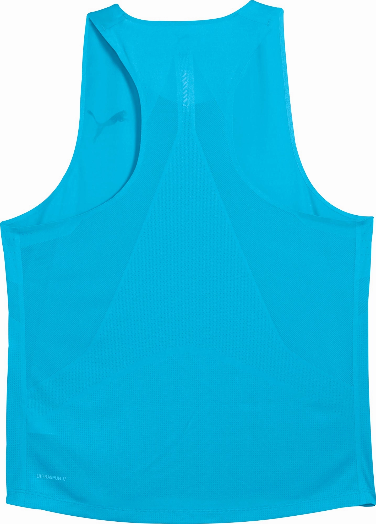 Puma Raceday Ultraspun Mens Running Vest - Blue circumference dimension