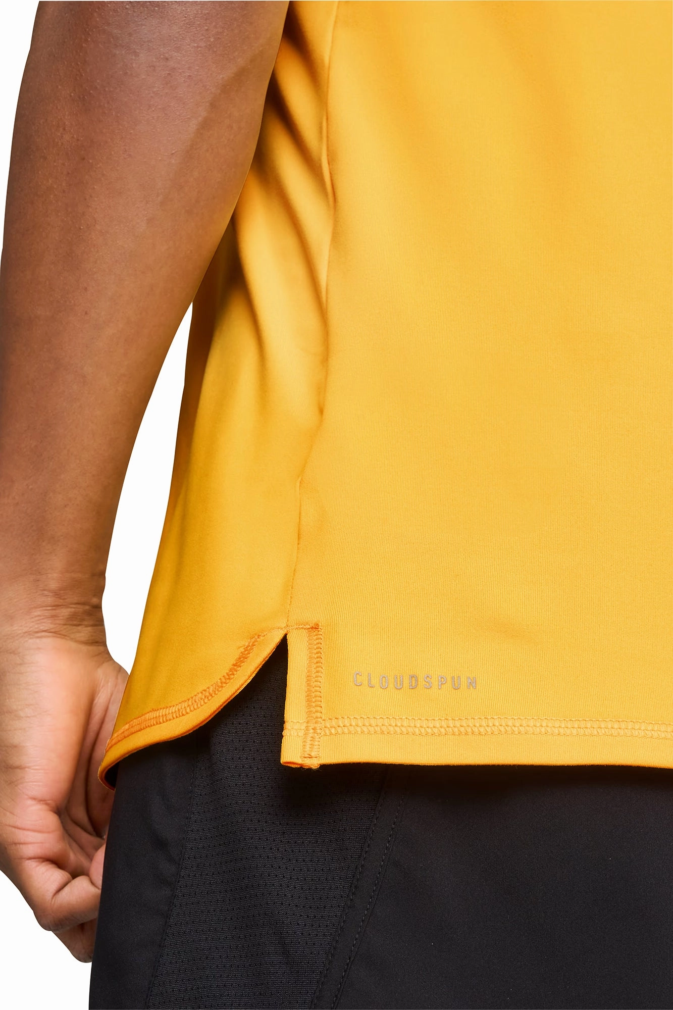 Puma Run Cloudspun Short Sleeve Mens Running Top - Orange Comfy and Soft