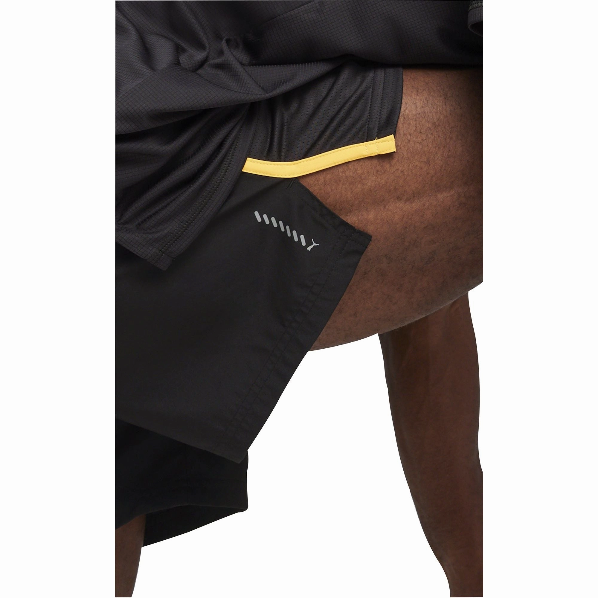 Run Ready Puma Run Favourite Velocity 5 Inch Mens Running Shorts - Black