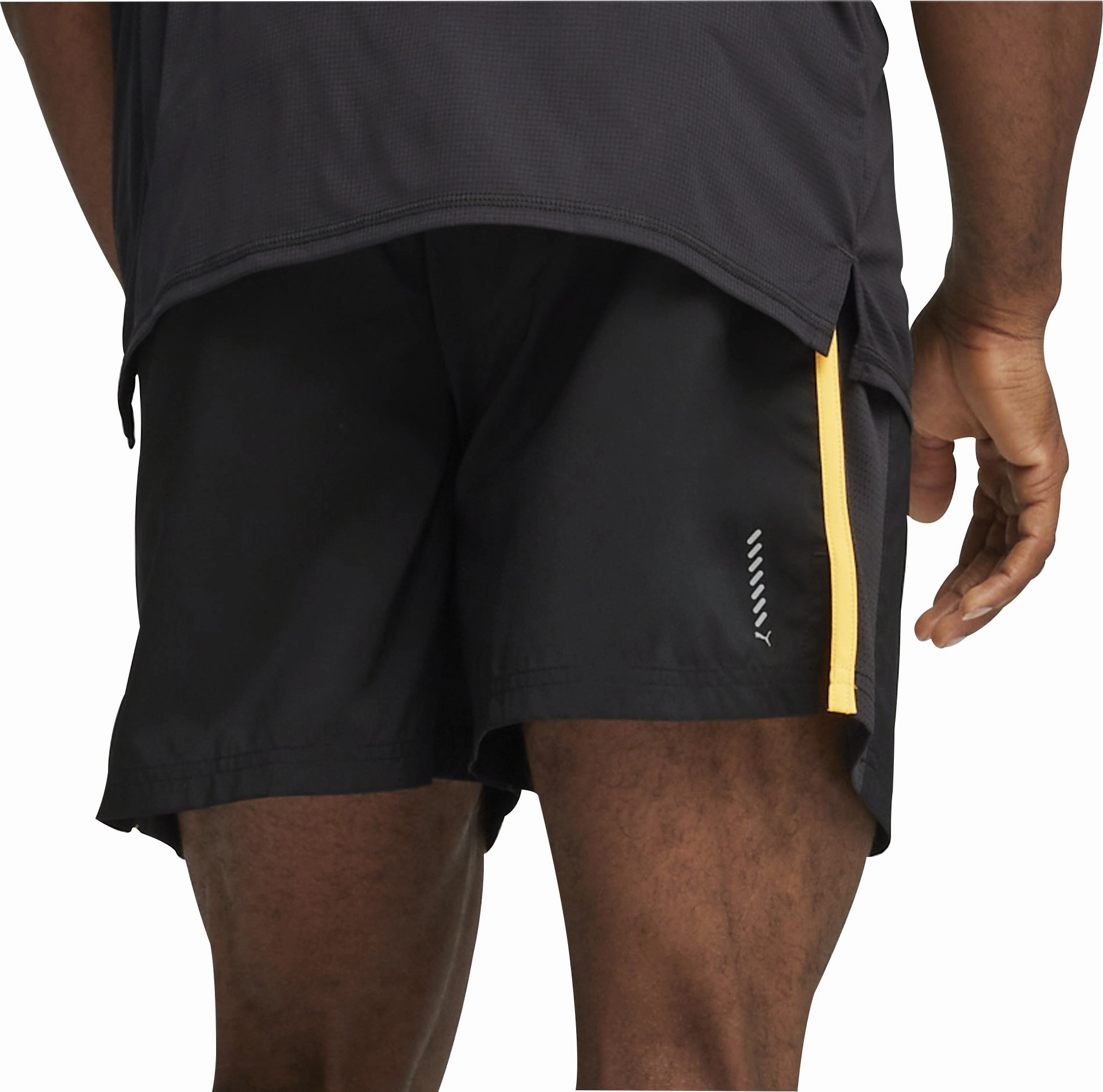 Puma Run Favourite Velocity 5 Inch Mens Running Shorts - Black Slim Profile Versatile Wear