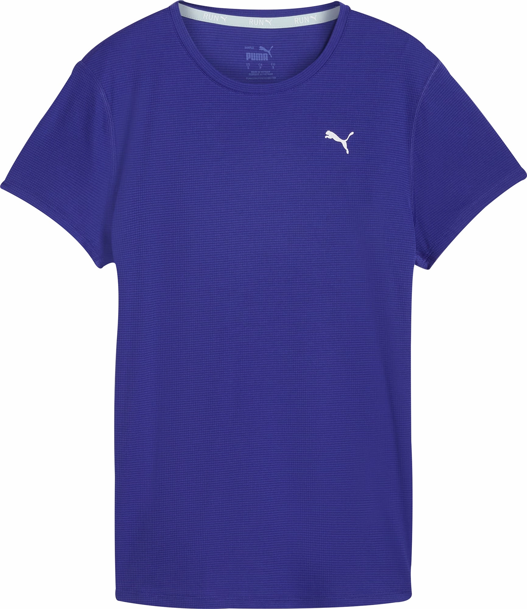 Puma Run Favourite Velocity Short Sleeve Womens Running Top - Blue Quick Fit Design