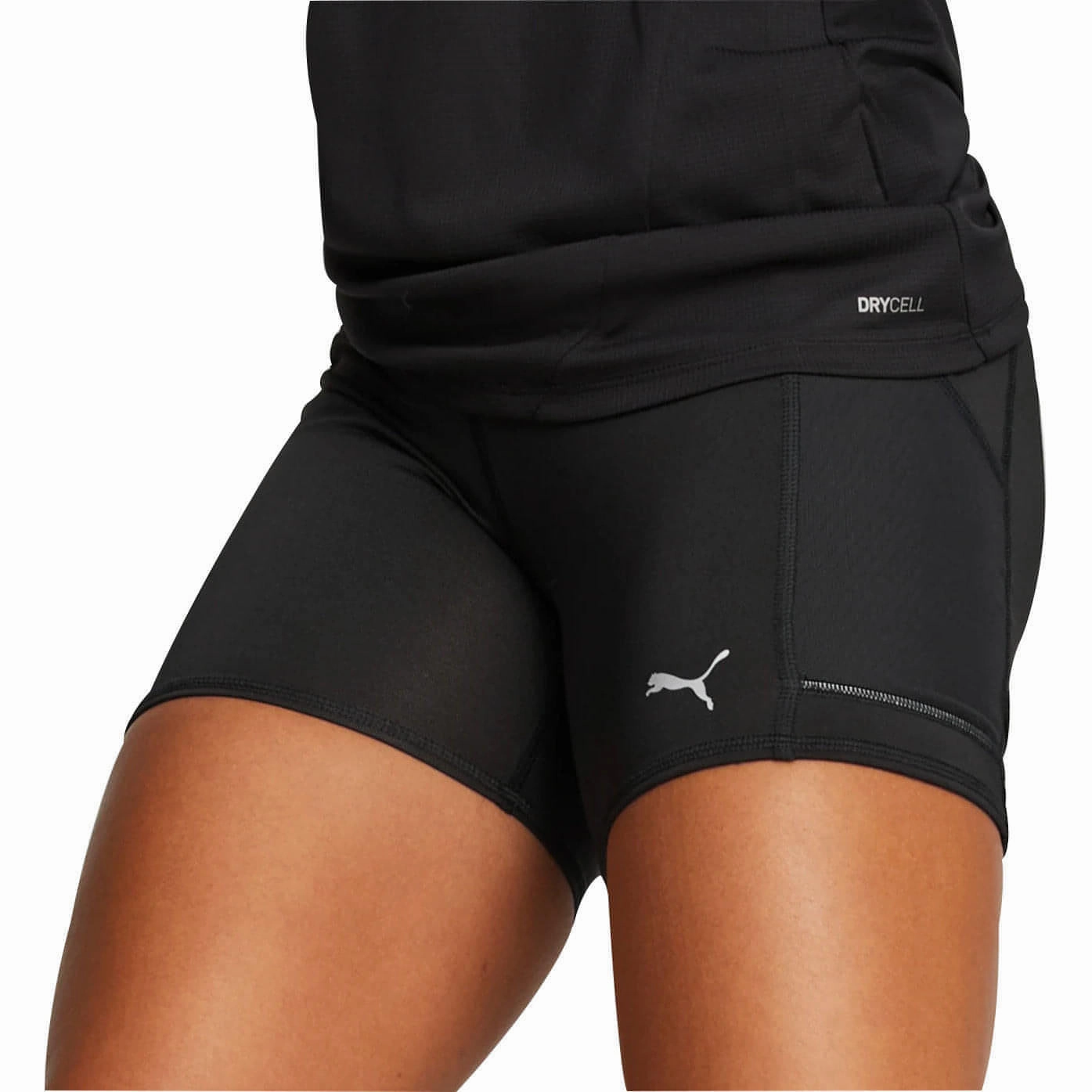 Puma Run Favourite Womens Short Running Tights - Black formal shorts printed shorts