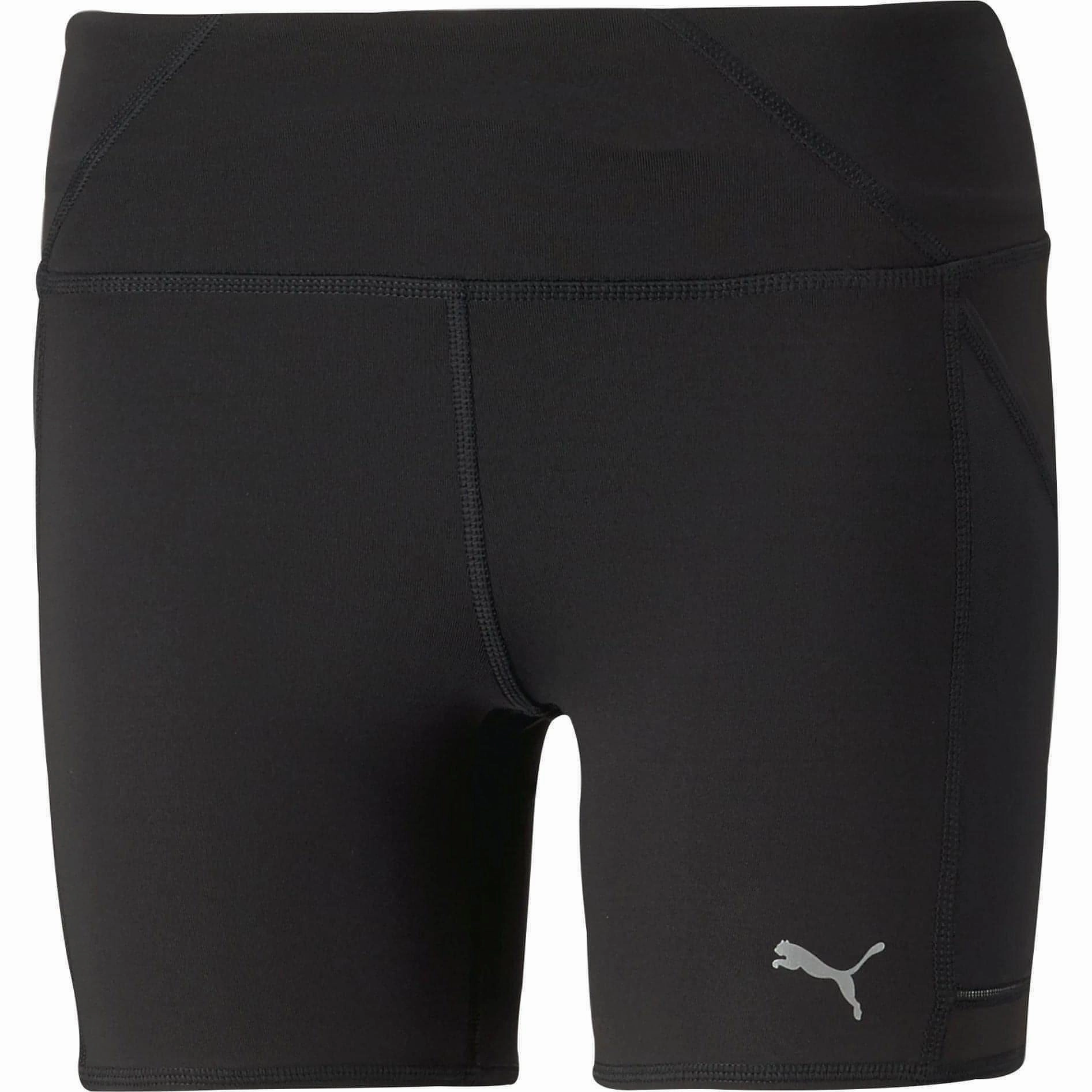 QuickDryTechnology Puma Run Favourite Womens Short Running Tights - Black