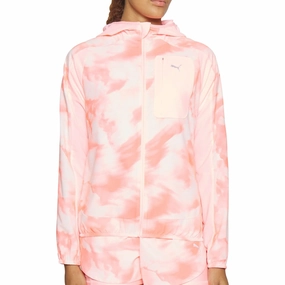 Puma Ultraweave Womens Running Jacket - Pink Bracelet Weekend Style