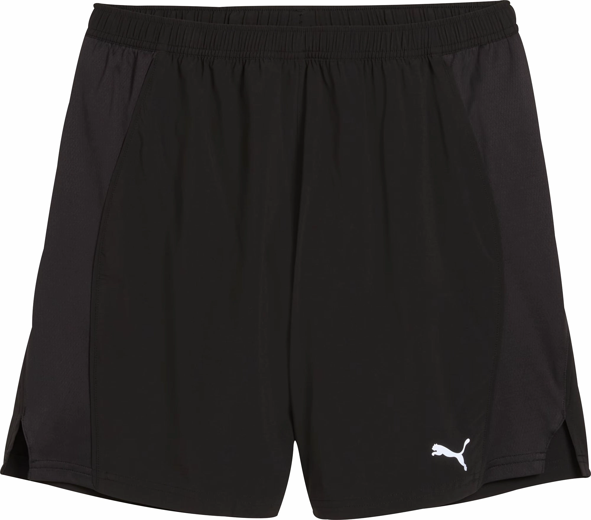 Roomy Fit Puma Velocity 7 Inch Mens Running Shorts - Black