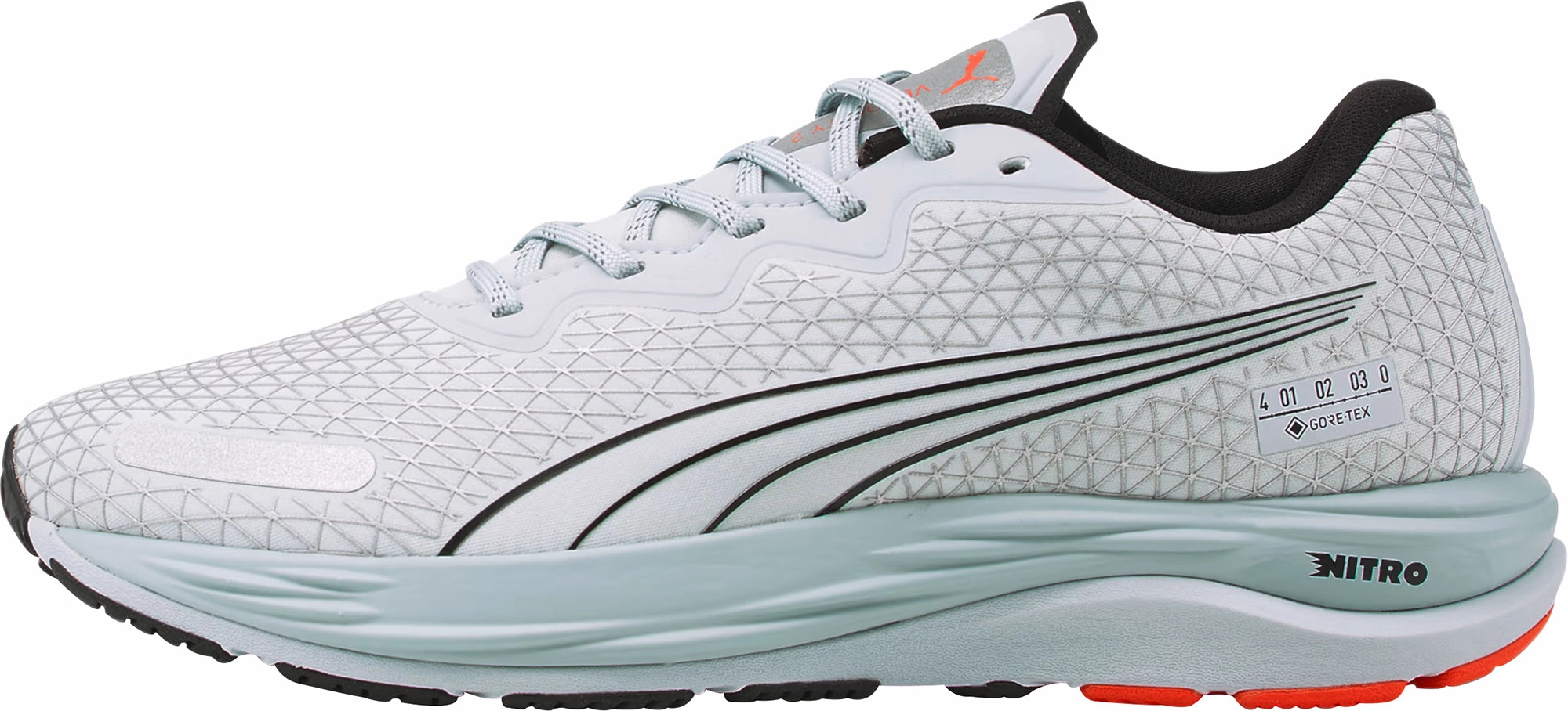 Puma Velocity Nitro 2 GORE-TEX Mens Running Shoes - Grey toe - support - system