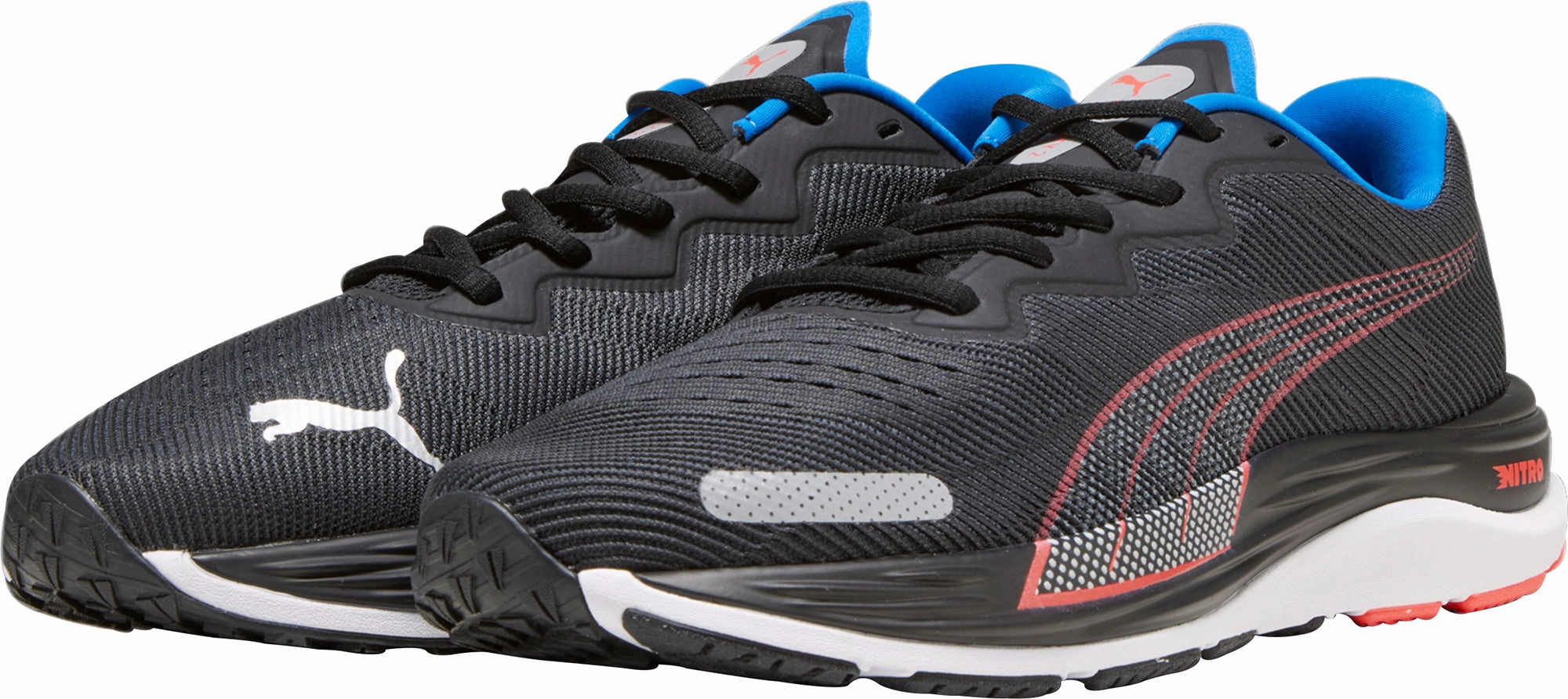 Park Ready Puma Velocity Nitro 2 Mens Running Shoes - Black