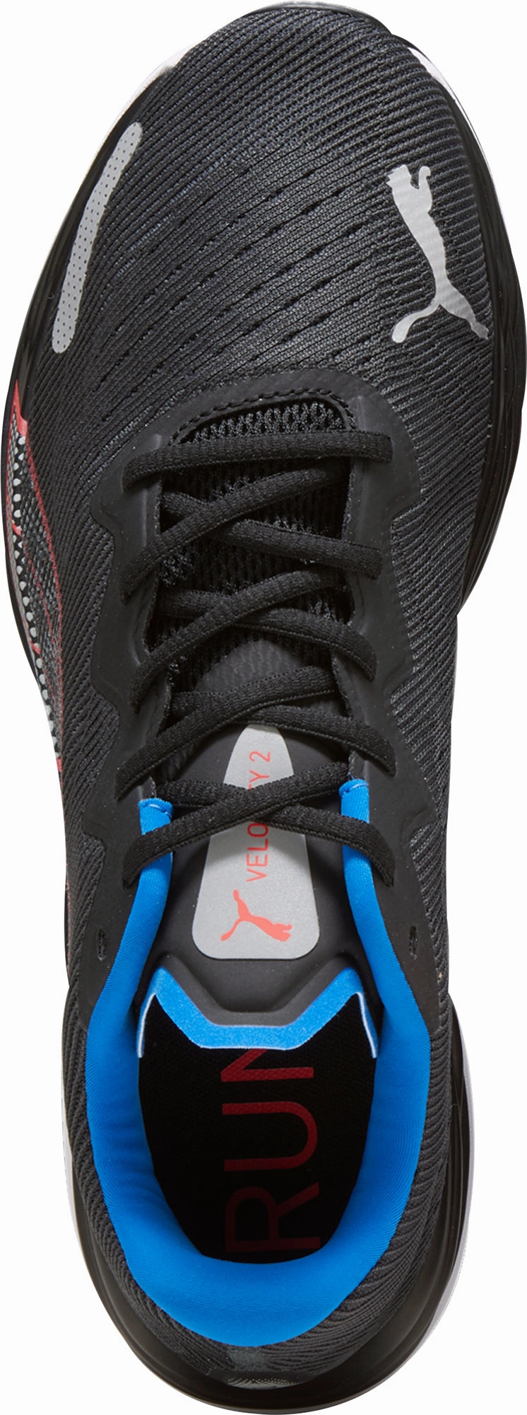 Puma Velocity Nitro 2 Mens Running Shoes - Black Breathable panel