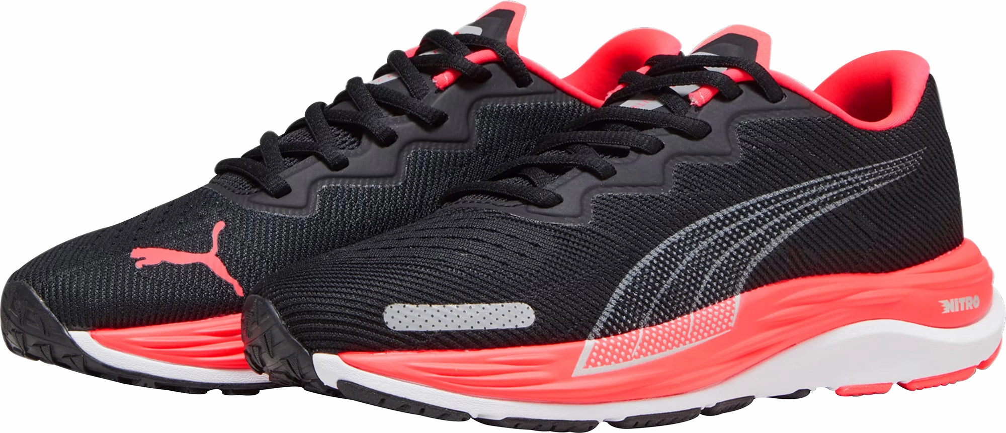 Puma Velocity Nitro 2 Womens Running Shoes - Black Urban Inspired
