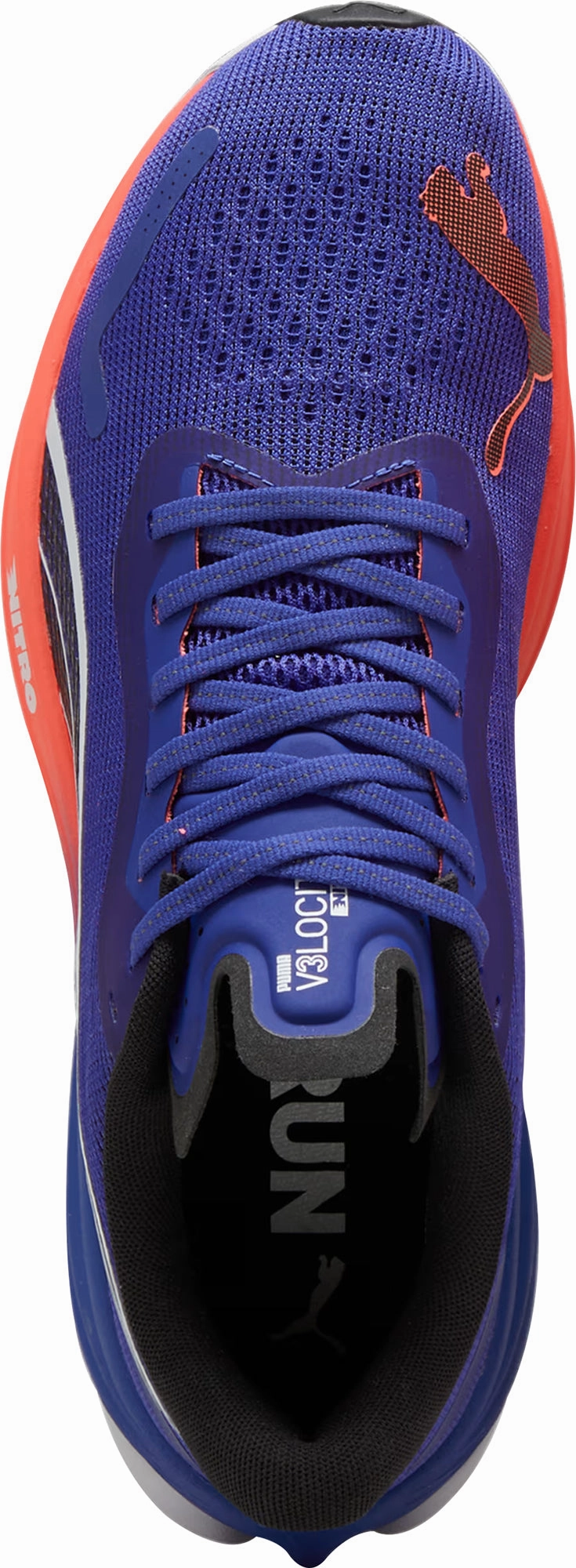 Puma Velocity Nitro 3 Mens Running Shoes - Blue Thermal Regulating Liners