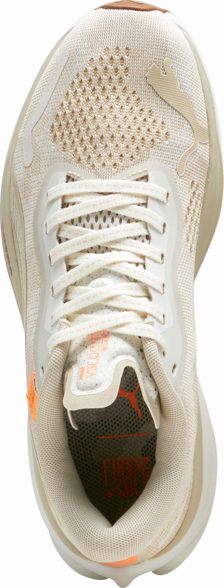 Puma Velocity Nitro 3 Womens Running Shoes - Cream Easy Activity All-weather look