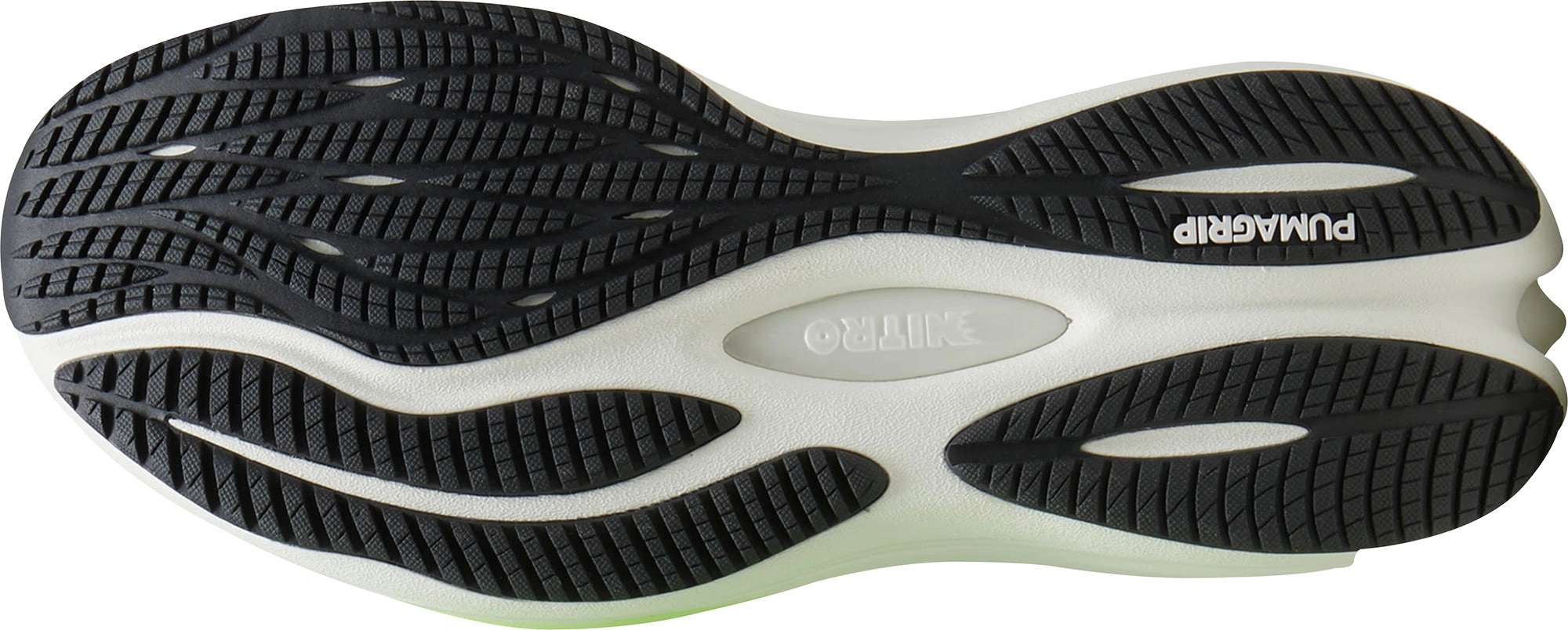 Puma Velocity Nitro 3 Womens Running Shoes - Green Ease Wear Structural Weave Technology