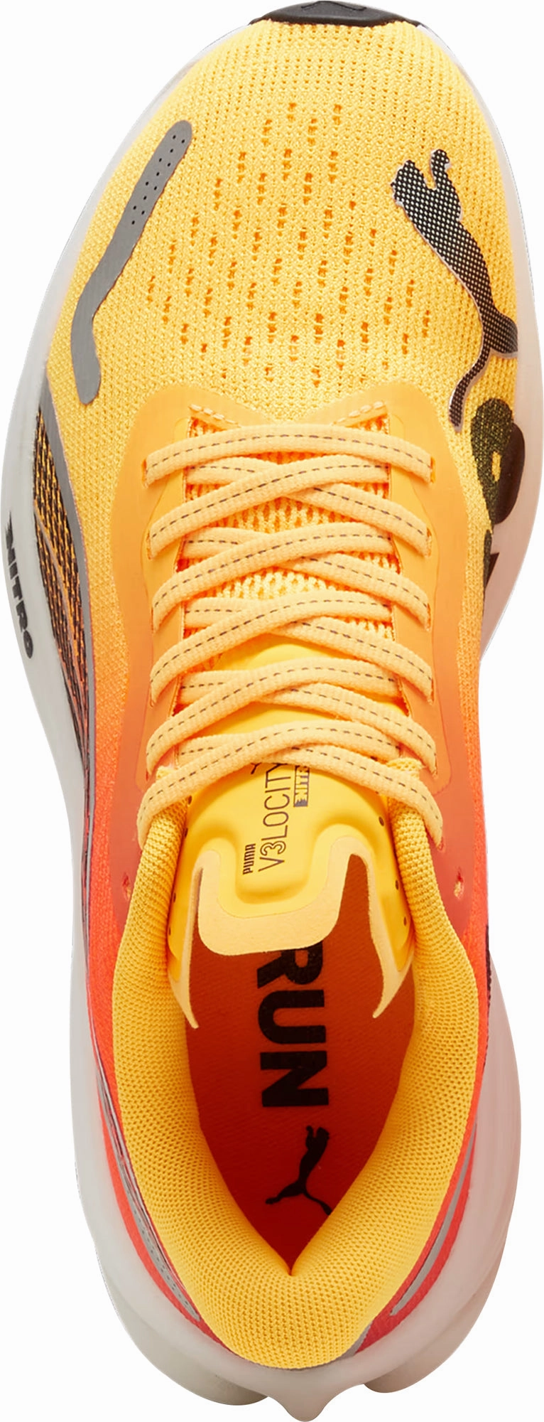 Puma Velocity Nitro 3 Womens Running Shoes - Orange Light Jog