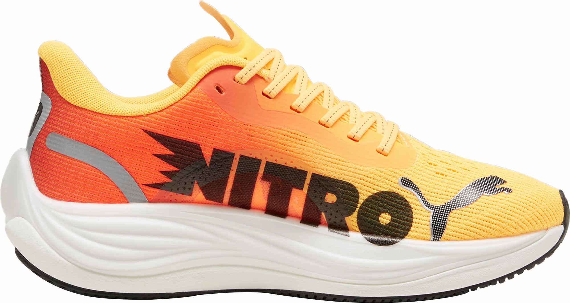 Puma Velocity Nitro 3 Womens Running Shoes - Orange Arch Technology Boost Step