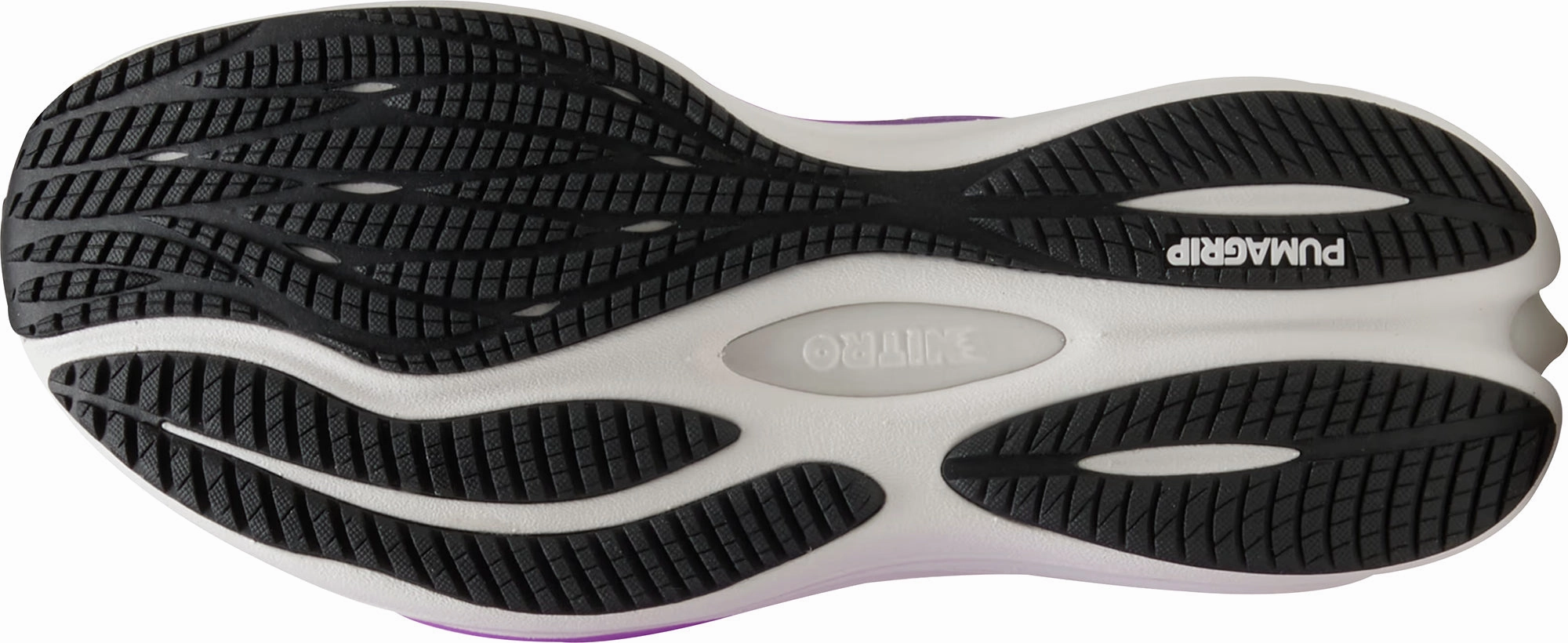 Puma Velocity Nitro 3 Womens Running Shoes - Purple Torsion control Airflow Mesh Panels