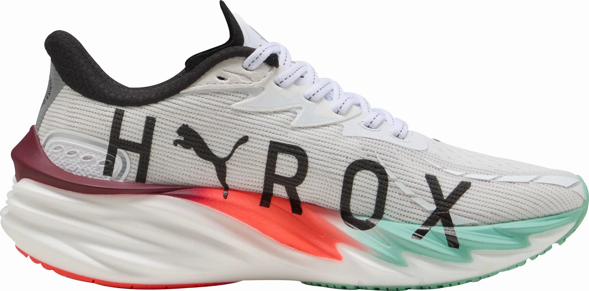 Quick Dry Technology Puma Velocity Nitro 4 HYROX Womens Running Shoes - White