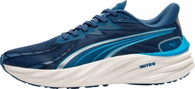 Puma Velocity Nitro 4 Mens Running Shoes - Blue Odor Eliminating
