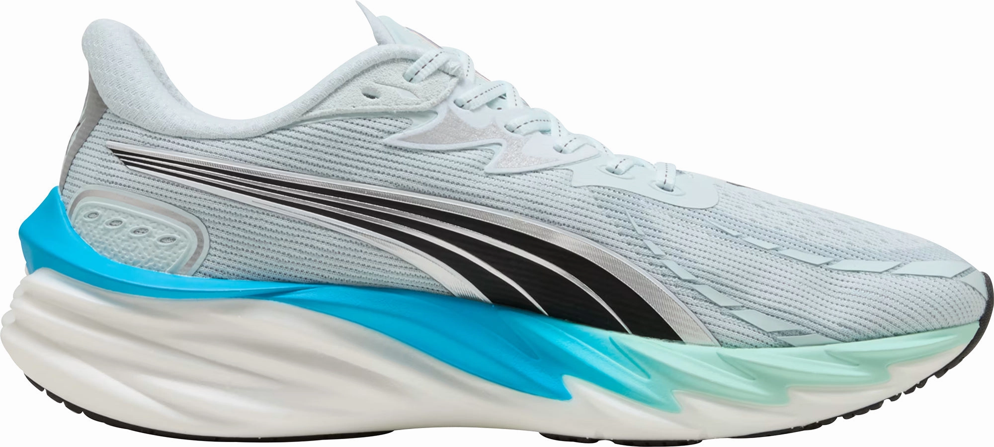 Breathable flair Anti Slip Feature Puma Velocity Nitro 4 Mens Running Shoes - Green