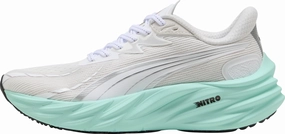 Puma Velocity Nitro 4 Womens Running Shoes - White Moisture Wicking Liner