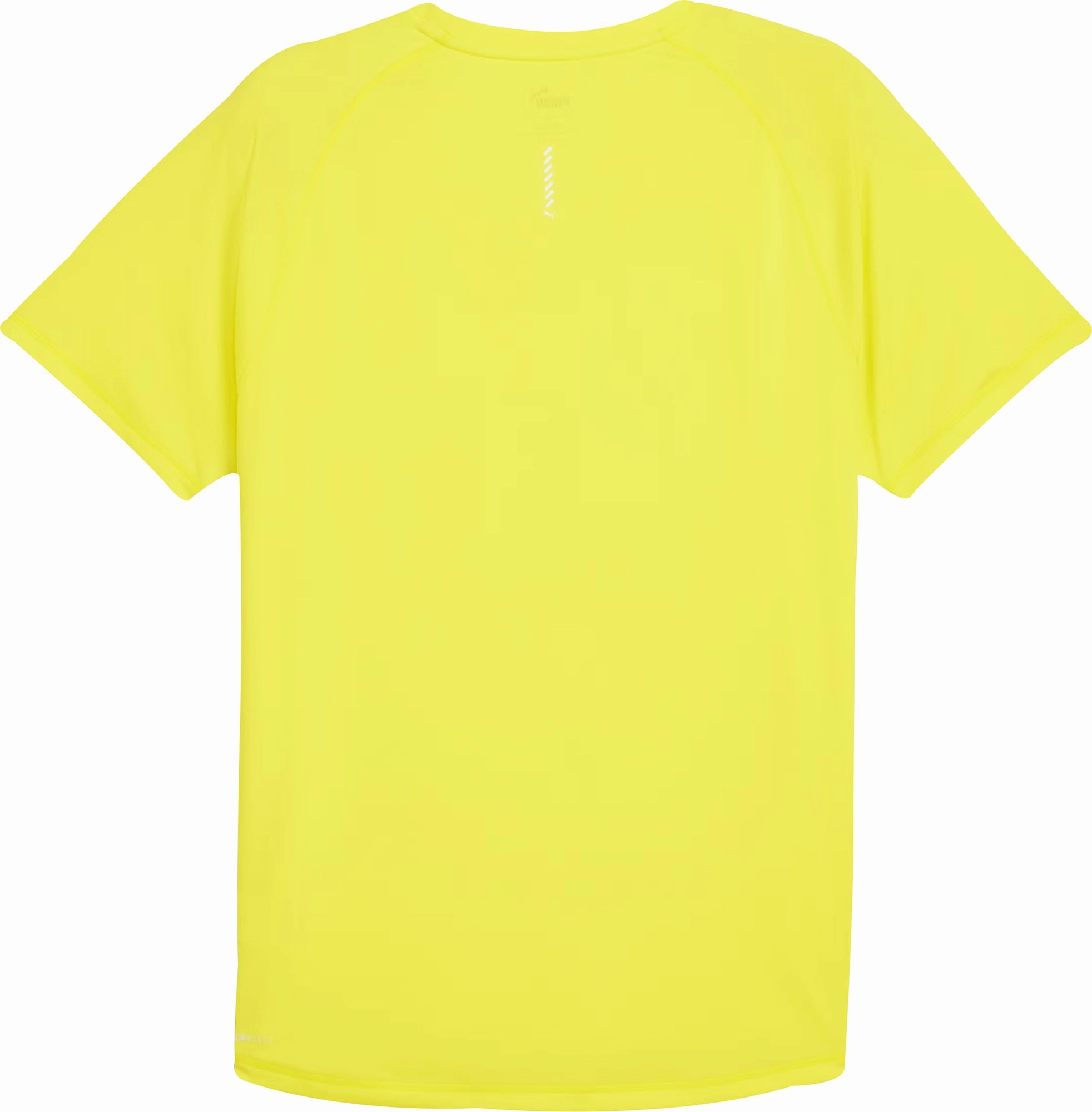 Puma Velocity Short Sleeve Mens Running Top - Yellow Breathable Material Comfortable fit