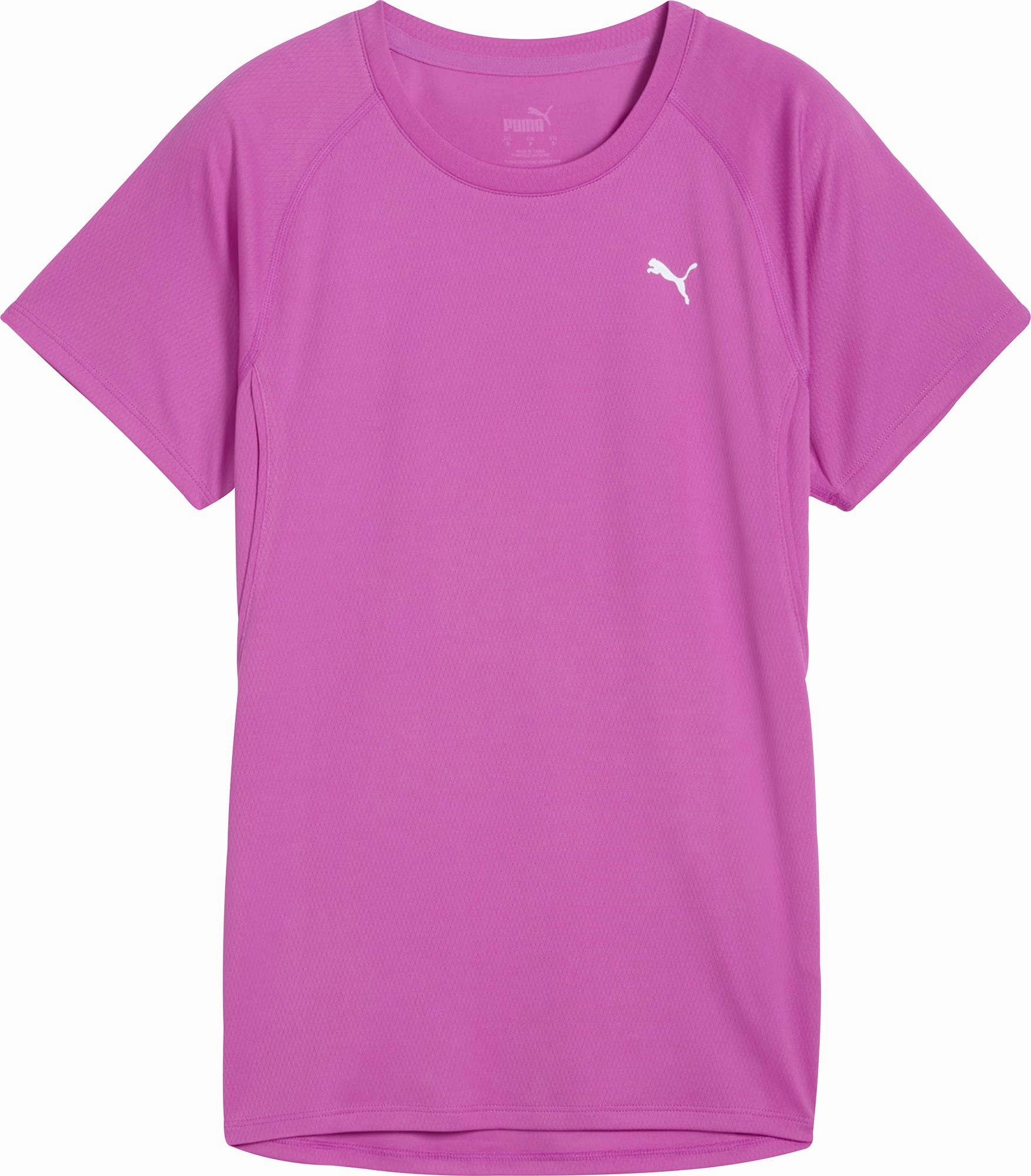 Puma Velocity Short Sleeve Womens Running Top - Purple Outdoor Smart Breathable Essentials