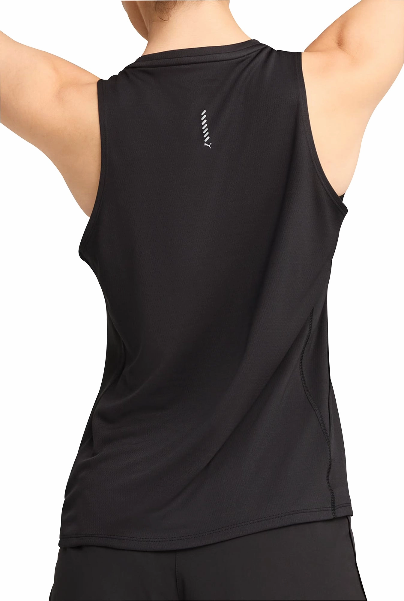 Puma Velocity Womens Running Vest Tank Top - Black Elasticity Party