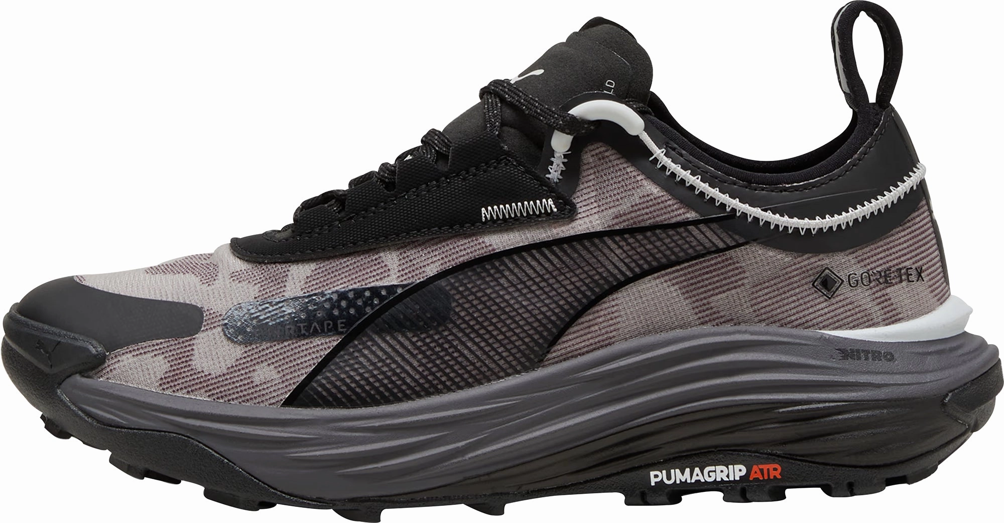 flexible running footwear high - profile shoes Puma Voyage Nitro 3 GORE-TEX Womens Trail Running Shoes - Greyt