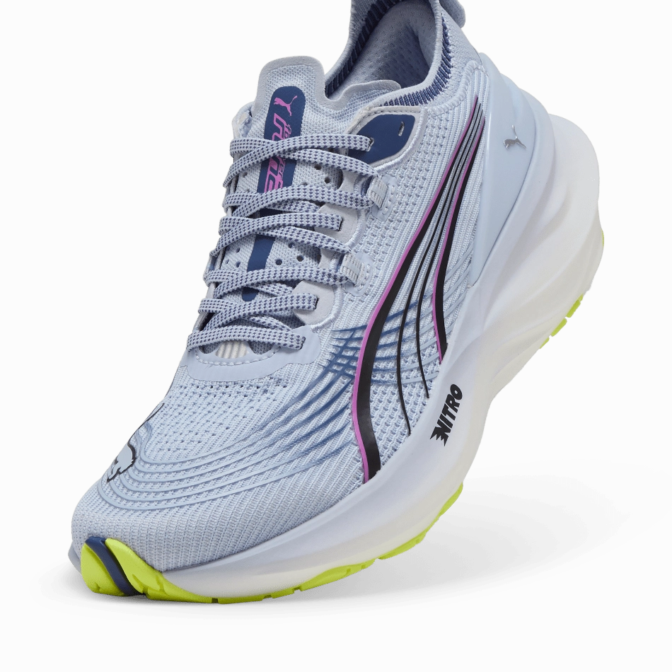 Durable Midsole Foam low - cost shoes Puma Women's ForeverRun NITRO 2 Running Shoes in Cool Weather/Yellow Alert SS25