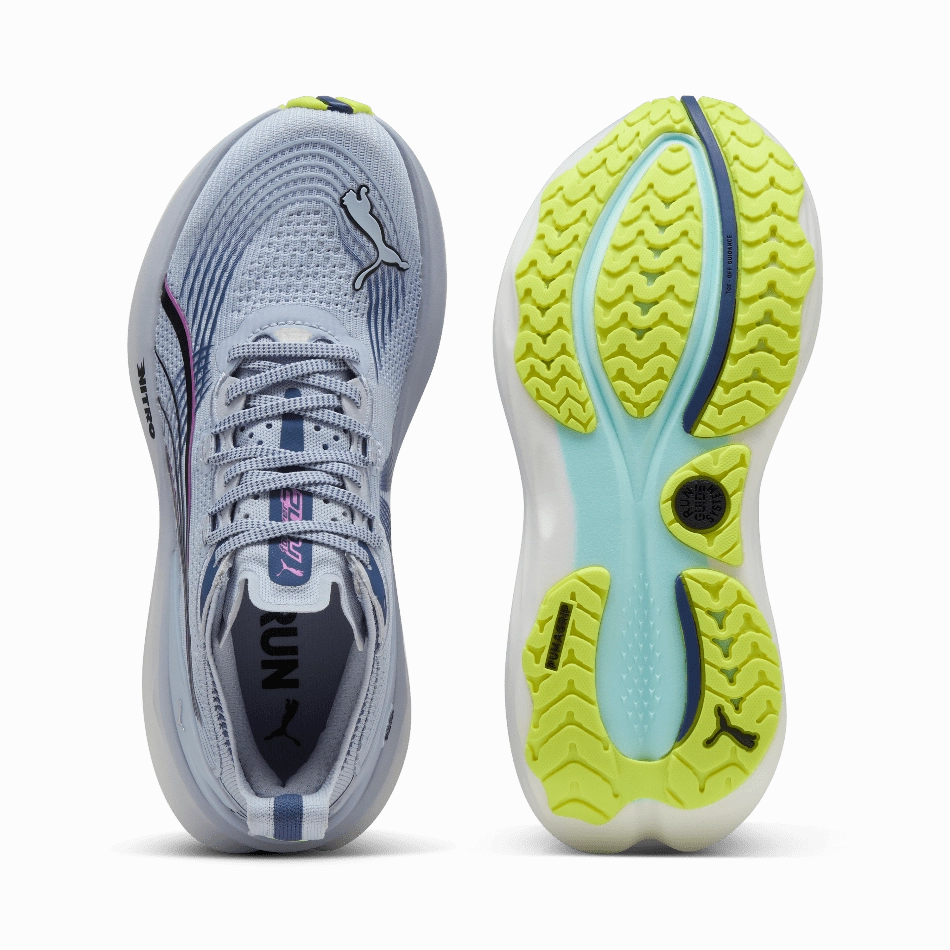 flat - terrain running Puma Women's ForeverRun NITRO 2 Running Shoes in Cool Weather/Yellow Alert SS25