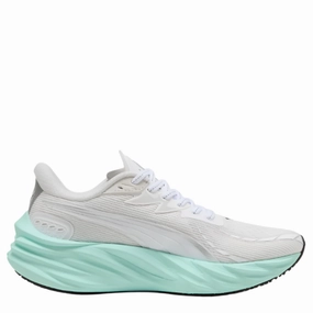 Unique supination - correcting shoes PUMA Women's Velocity NITRO 4 Running Shoes in PUMA White/Mint Melt AW25