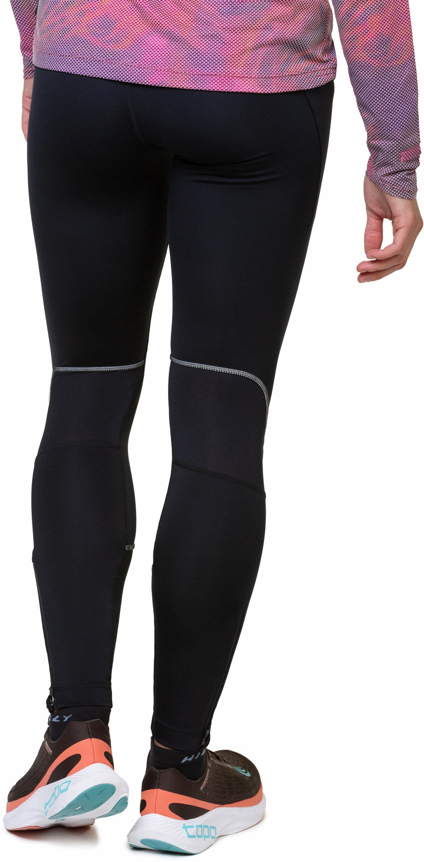 Ronhill Tech Paragon Womens Long Running Tights - Black Balance Wear Pure Motion