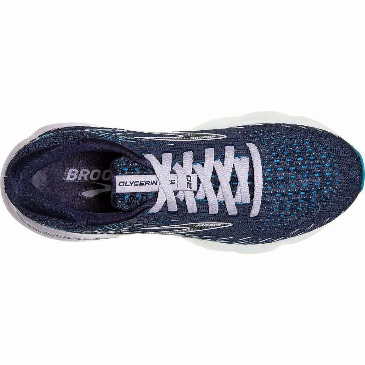 Brooks Glycerin GTS 20 Womens Running Shoes - Blue Ventilation System