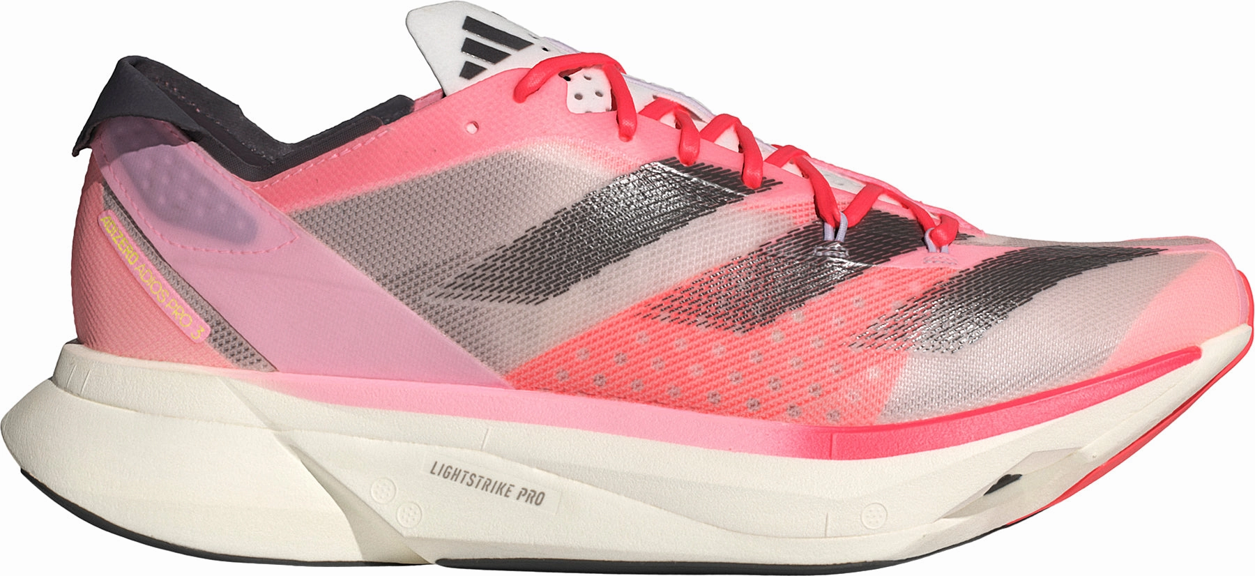 adidas Adizero Adios Pro 3 Running Shoes - Pink softball shoes